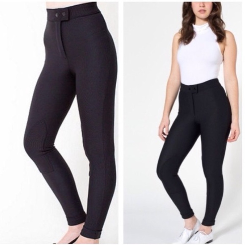 AMERICAN APPAREL RIDING PANTS